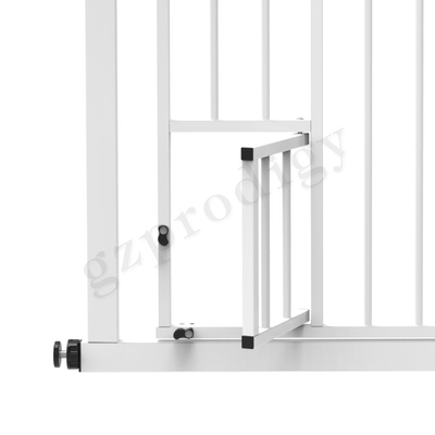 Metal Cat Pet Friendly Stair Gate Multiscene durable de las entradas