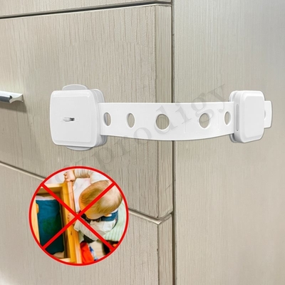 Cerraduras plásticas del gabinete de seguridad del bebé del gabinete de la cerradura del bebé del bebé de la muestra de Prodigy de la cerradura del ABS durable aceptable del gabinete