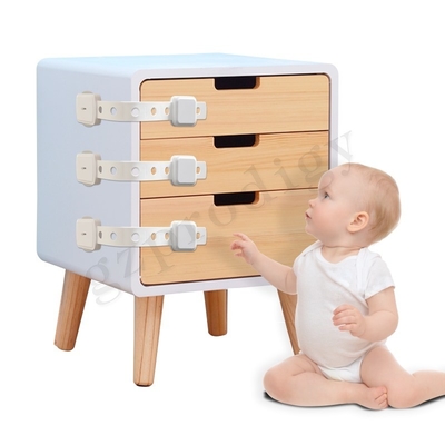 Cerraduras plásticas del gabinete de seguridad del bebé del gabinete de la cerradura del bebé del bebé de la muestra de Prodigy de la cerradura del ABS durable aceptable del gabinete