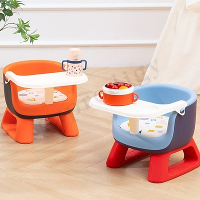 Silla plegable antideslizante del bebé de Multiscene, tabla de alimentación del bebé desprendible