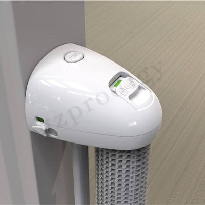 Protección retractable plegable portátil de la escalera de la seguridad de las puertas para los bebés y los animales domésticos