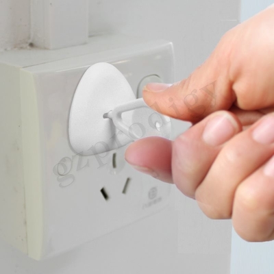 Tipo cubierta de Reino Unido de tres ABS de Pin Durable del enchufe del mercado de la seguridad del bebé para la protección eléctrica
