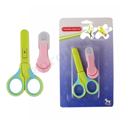 Kit de uñas para bebés Kit de manicura para bebés y paquete de tijeras para uñas para bebés con mirilla de seguridad para recién nacidos