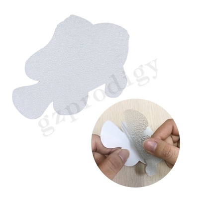 Etiqueta engomada antideslizante transparente del piso del baño de otros productos para bebés con forma de dibujos animados