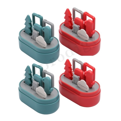 Juego de cortadores de uñas para bebés de estilo lindo, juegos de cortadores de uñas con lima de uñas afilada