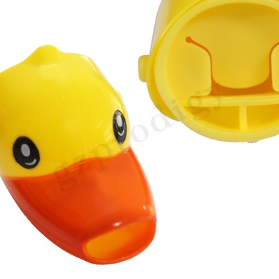 Uso lindo de Kithcen del cuarto de baño del suplemento de Duck Shape Plastic Kids Facuet