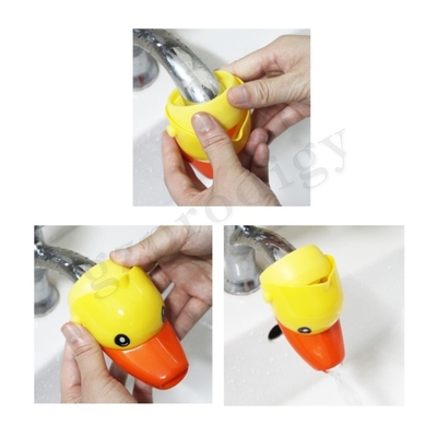 Uso lindo de Kithcen del cuarto de baño del suplemento de Duck Shape Plastic Kids Facuet