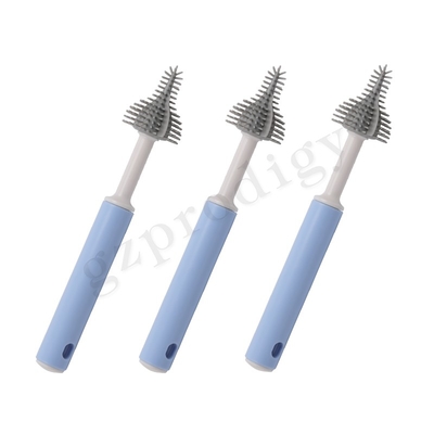 3 cepillos de silicona para biberones de secado rápido, otros productos para bebés, cepillo para pezones