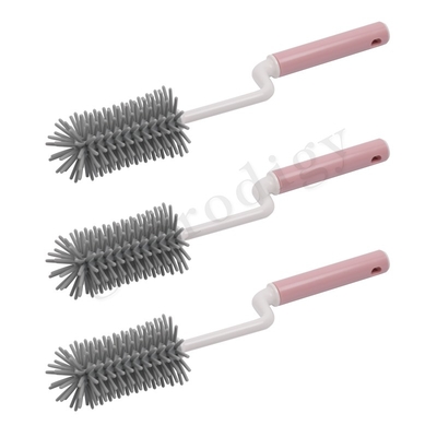 3 cepillos de silicona para biberones de secado rápido, otros productos para bebés, cepillo para pezones