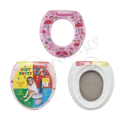 Orinal lavable de dibujos animados lindo Asiento de entrenamiento Orinales de plástico para bebés