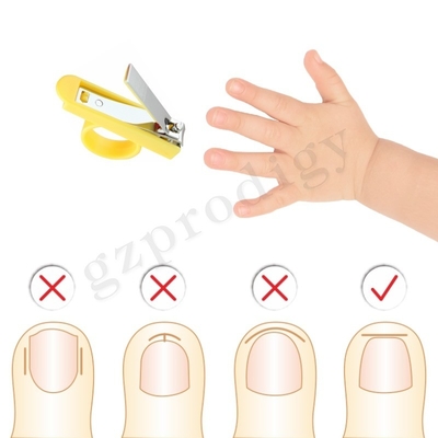 Cortaúñas profesional para bebés, Color verde, acero, cortador de piezas de uñas a la moda, Kit de cuidado de la salud