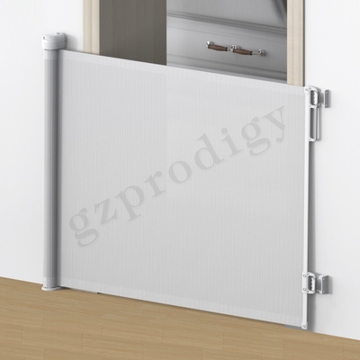 Rolling Extensible 55&quot;-71&quot; Puerta retráctil para bebés Escena múltiple Valla para escaleras para niños