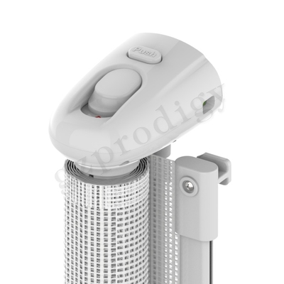 La puerta retractable del bebé de la malla durable extensible para la seguridad de los niños fácil instala