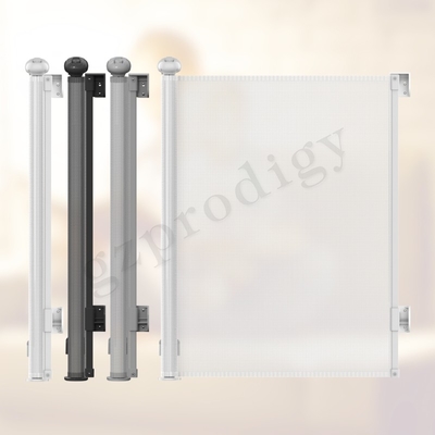 Puerta retractable extralarga durable de ABS+PVC al aire libre para la promoción