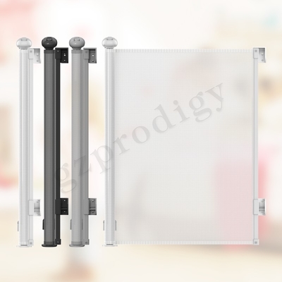 ABS Mesh Gate Extra Wide retractable puerta retractable del estiramiento multi desmontable fácil de la dirección de 71 pulgadas para los perros afuera