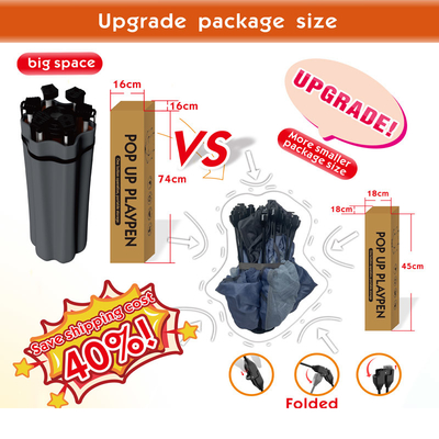 Peso ligero Double Lock Pop Up tienda tienda de juego tienda para bebés y niños
