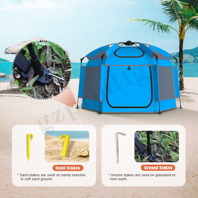 ASTM Pop Up Play Tent Tienda de juegos para niños portátil con bolsa de mano