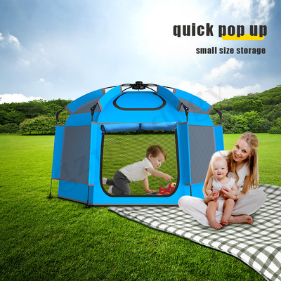 ASTM Pop Up Play Tent Tienda de juegos para niños portátil con bolsa de mano