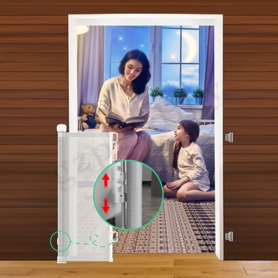 Puerta de seguridad retráctil de longitud diferente estándar 140cm