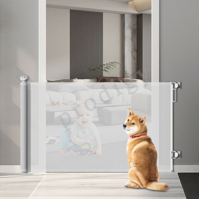 Puerta de seguridad extra ancha para bebés retráctil Puerta de seguridad para perros