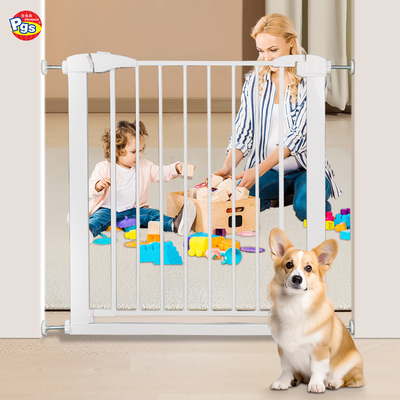 Puertas de seguridad para bebés muy anchas para puertas escaleras cerca de seguridad para niños puertas de seguridad ajustables para bebés